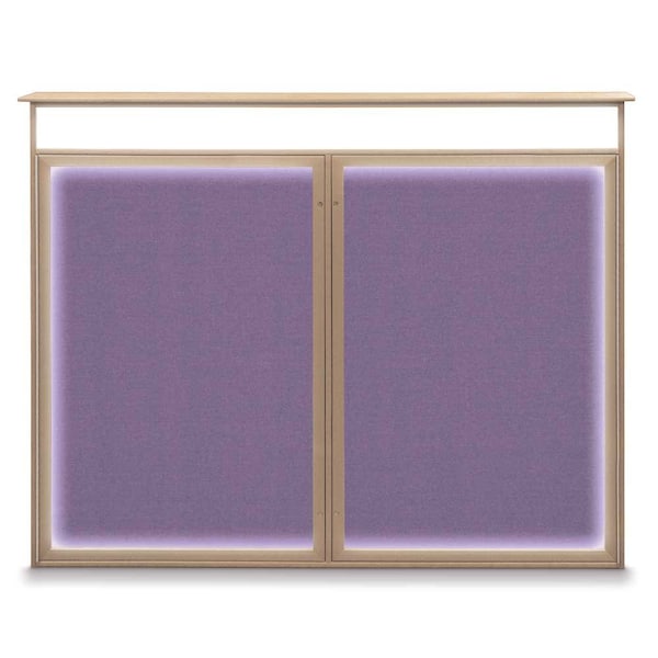 Single Door Enclosed Indoor Letterboard